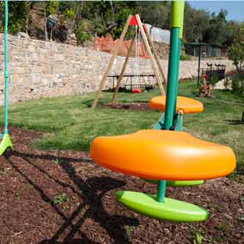 Area bambini agriturismo Ca' di Nonni Pietrabruna